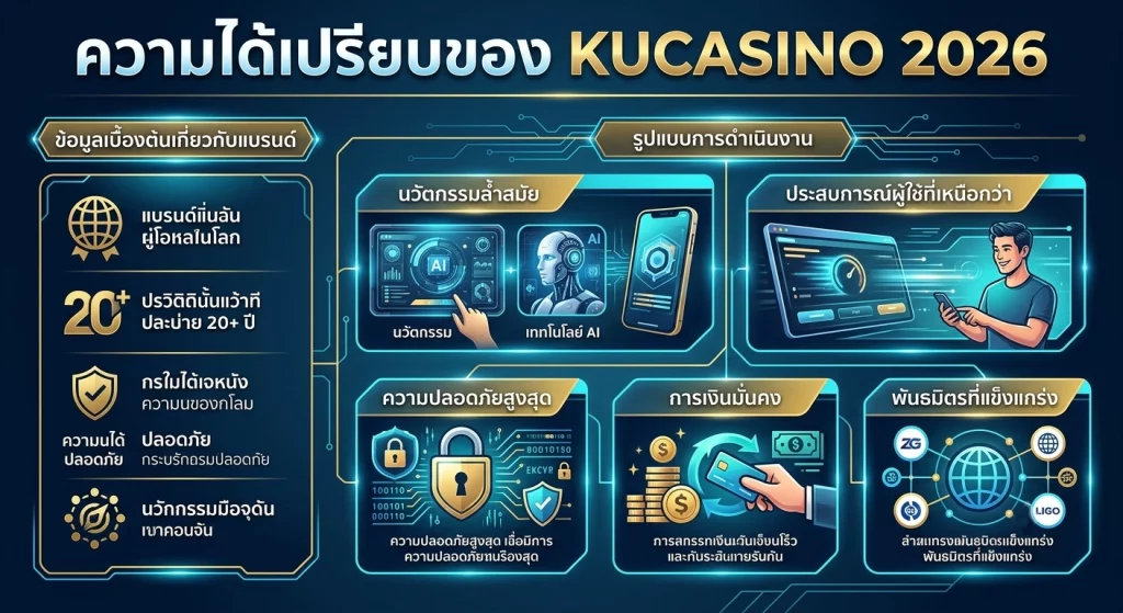 ความได้เปรียบของ KUCASINO 2026